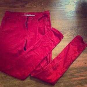 Red jeans from Boden